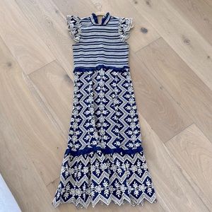 Sea dress with incredible detail